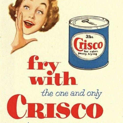 Old advert of Crisco Margarine